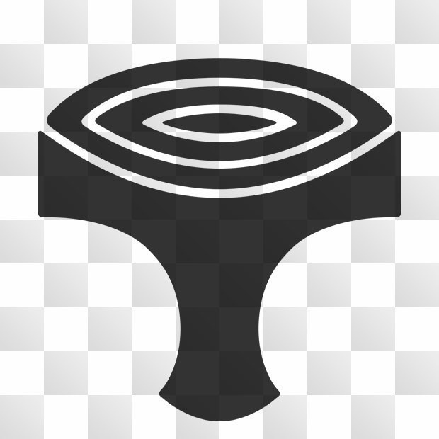 胡馬紋 (こま) 日本の実用家紋 ZIP (AI, PNG, PSD)