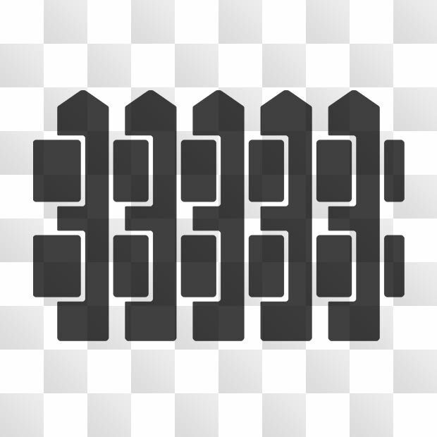 垣紋 (かき) 日本の実用家紋 ZIP (AI, PNG, PSD)