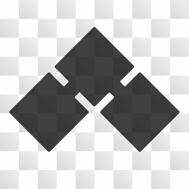 千切紋 (ちぎり) 日本の実用家紋 ZIP (AI, PNG, PSD)