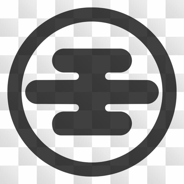 霞紋 (かすみ) 日本の実用家紋 ZIP (AI, PNG, PSD)