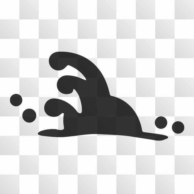 波紋 (なみ) 日本の実用家紋 ZIP (AI, PNG, PSD)