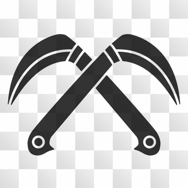 鎌紋 (かま) 日本の実用家紋 ZIP (AI, PNG, PSD)
