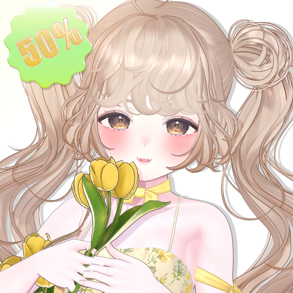 ✨10k Follower SALE✨【8 ⊳ 12 アバター対応】 Fluffy DonutTwins🍩 [ REMAKE ]