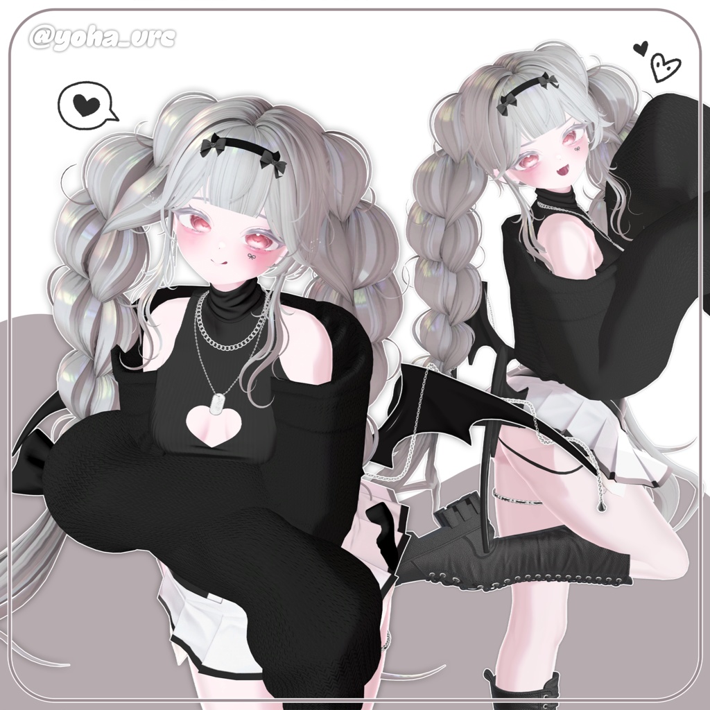 【13アバター対応】 Twin Braid [REMAKE] 缩略图 19