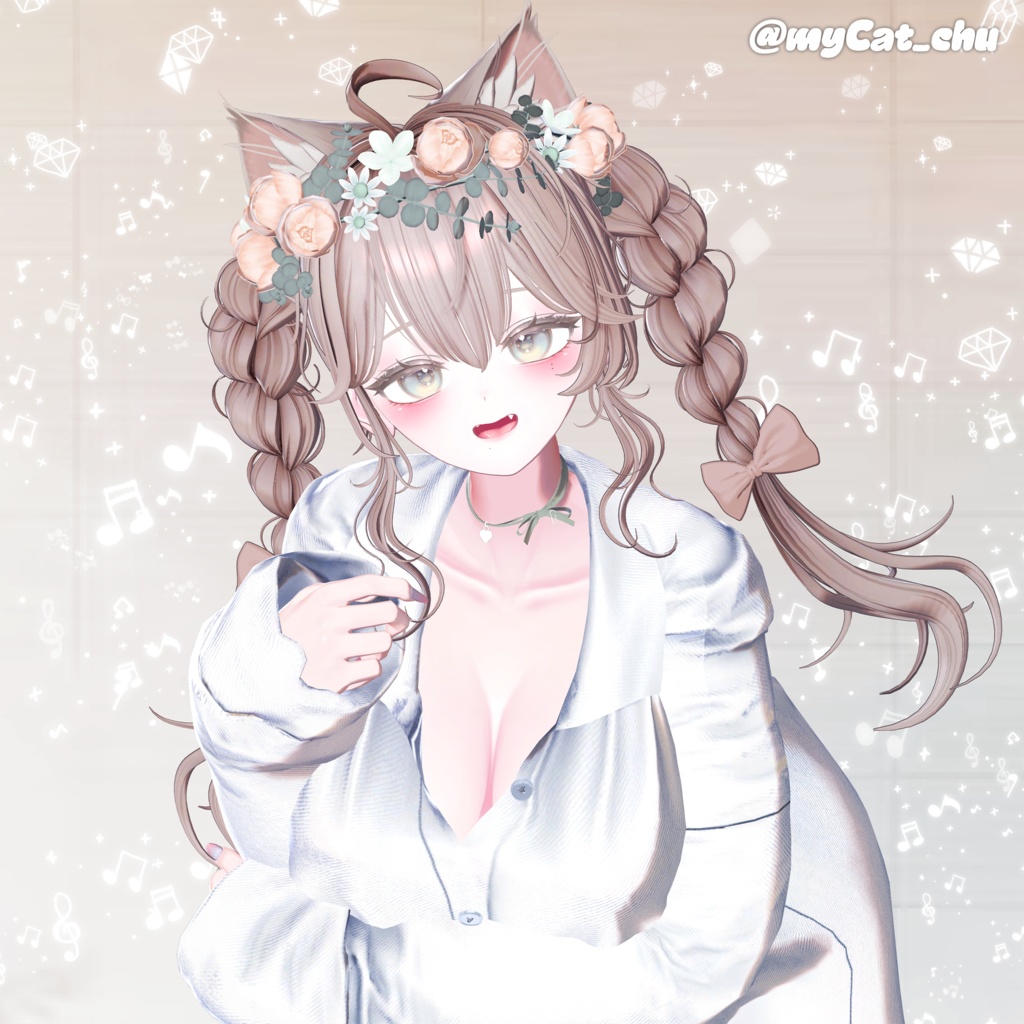 【13アバター対応】 Twin Braid [REMAKE] 缩略图 22