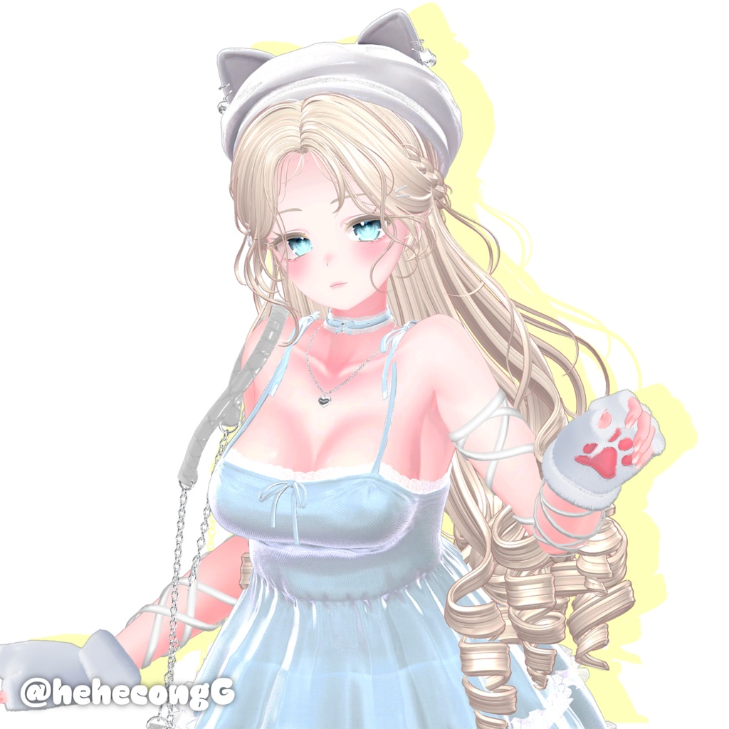 【9アバター対応】 Lolita Girl Hair