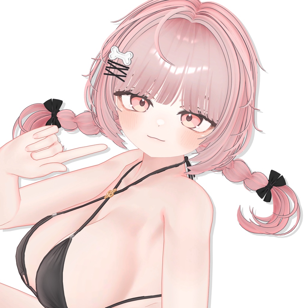 【 11アバター対応】 Chibi Girl Cutie Braid [REMAKE] 缩略图 11