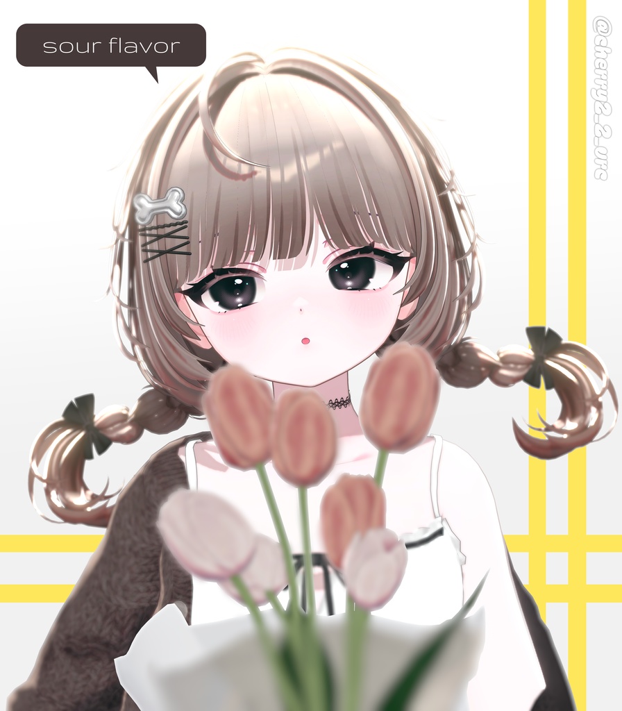 【 11アバター対応】 Chibi Girl Cutie Braid [REMAKE] 缩略图 20