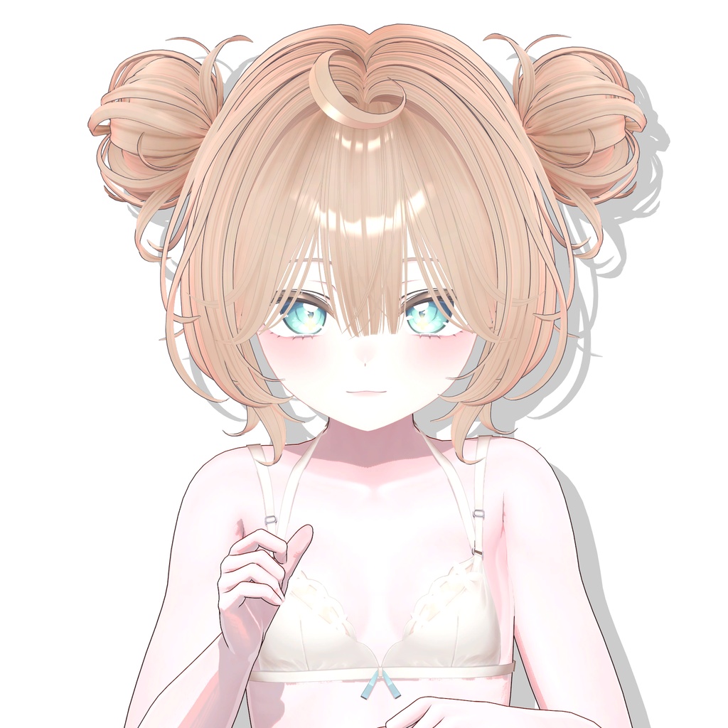 【10アバター対応】 Massy TwinBun [ReTexture] 缩略图 2