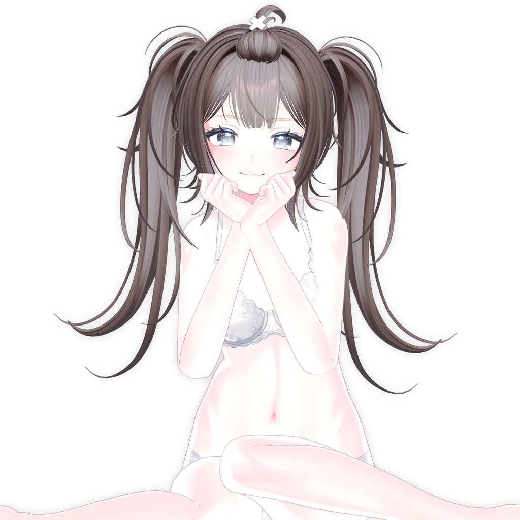 【10アバター対応】 Lazy Girl Hair🎮