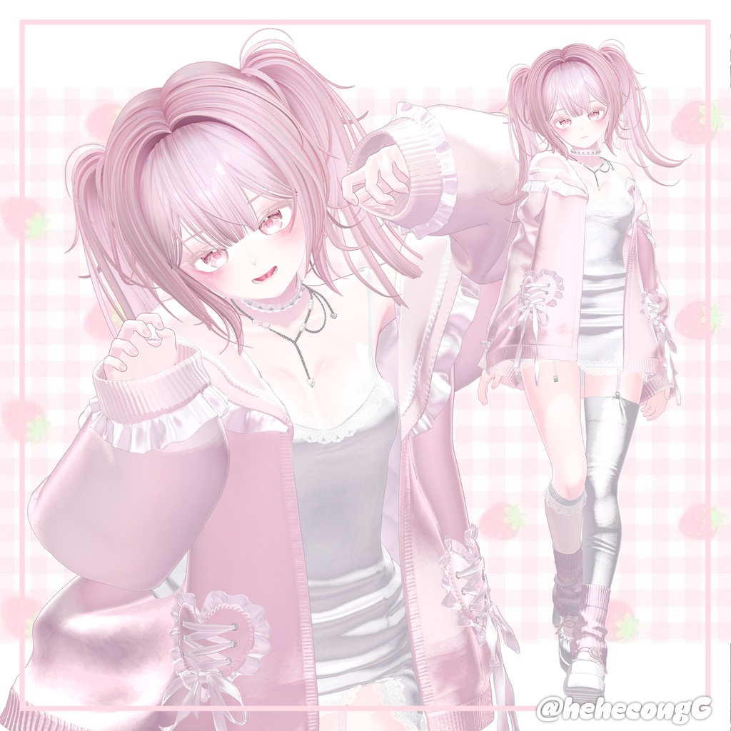 【10アバター対応】 Lazy Girl Hair🎮