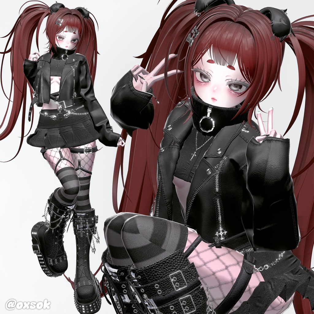 【10アバター対応】 Lazy Girl Hair🎮