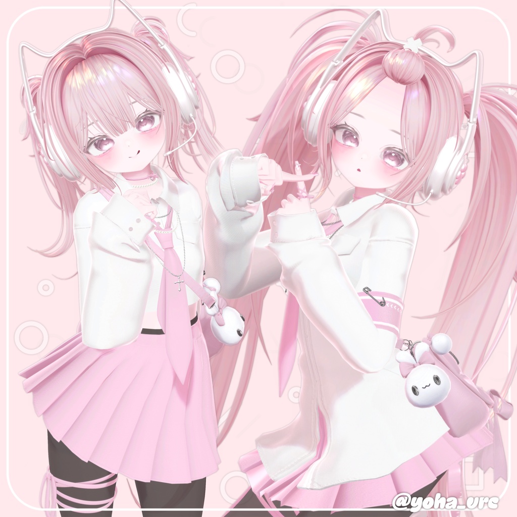 【10アバター対応】 Lazy Girl Hair🎮