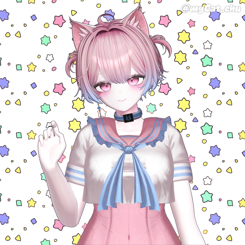 【10アバター対応】 3Style Bob Hair