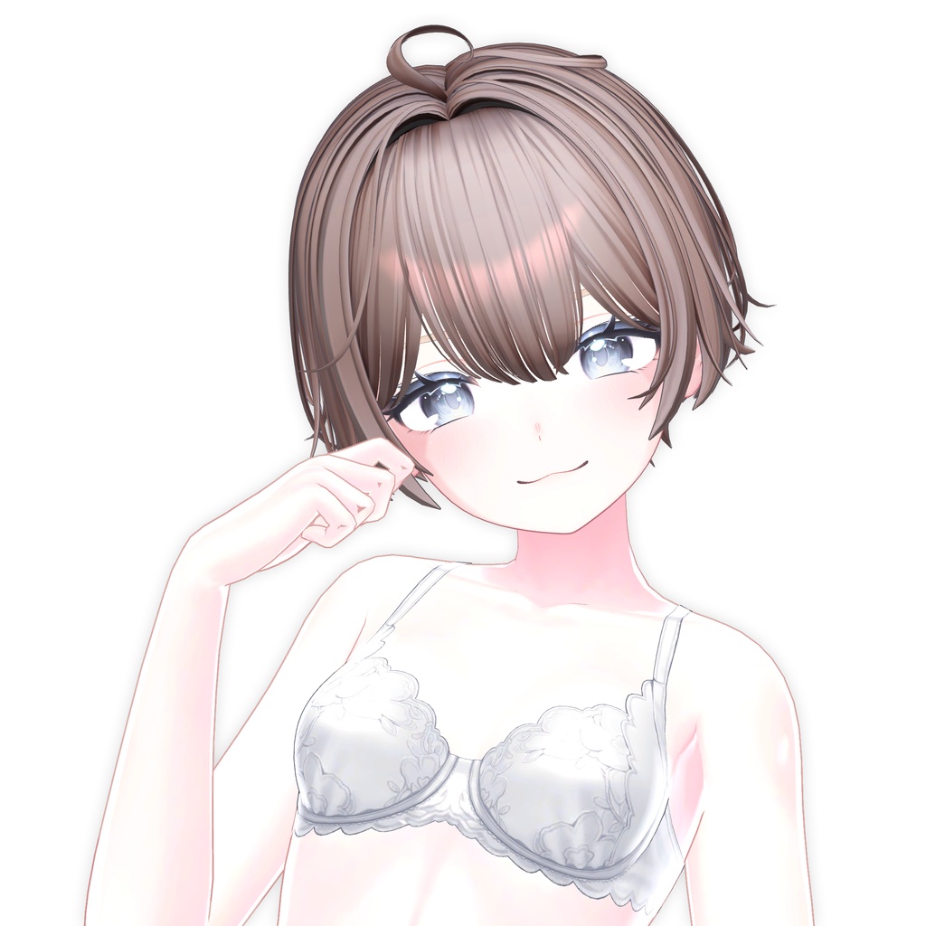 【10アバター対応】 3Style Bob Hair