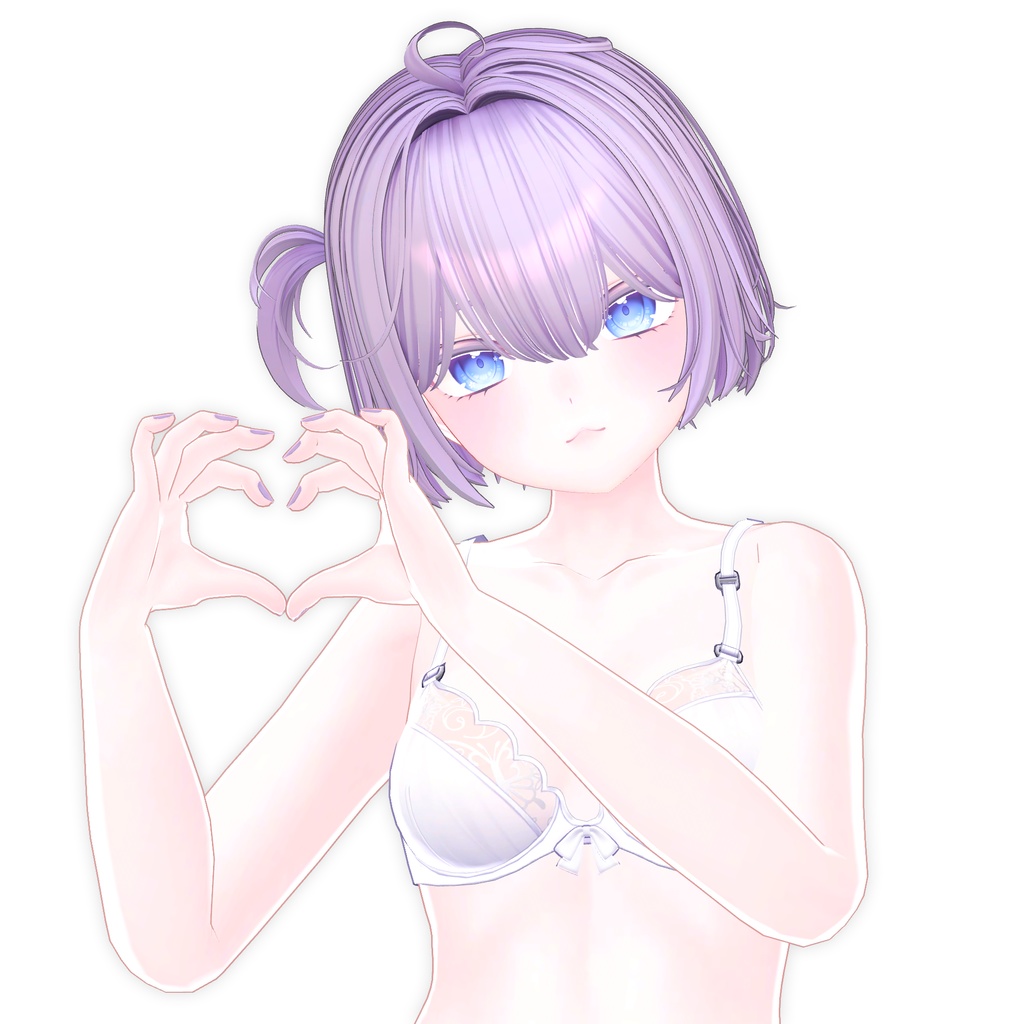 【10アバター対応】 3Style Bob Hair