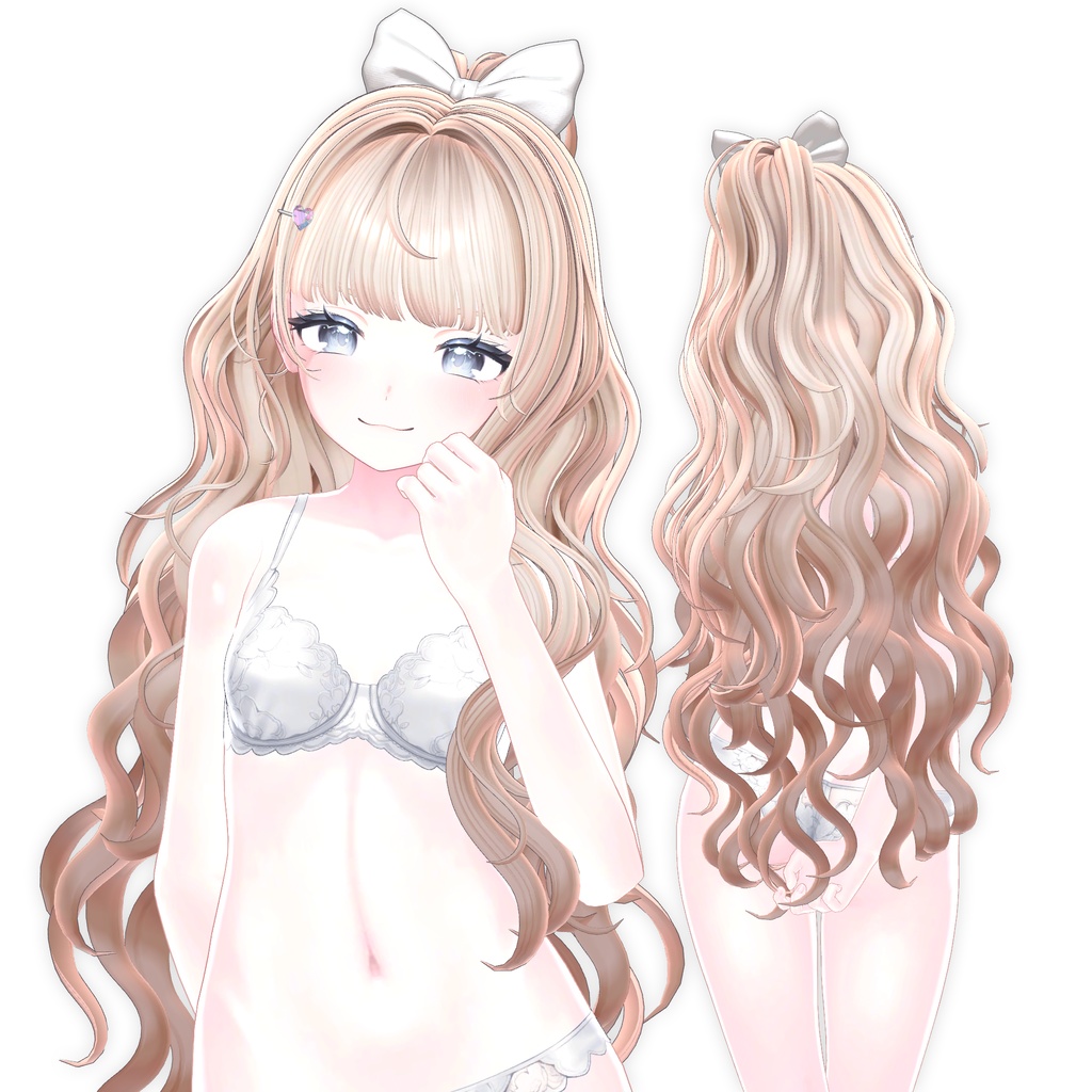 【9アバター対応】 Lovely Wavy Hair💗