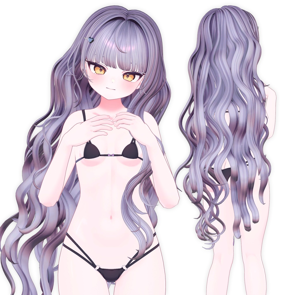 【9アバター対応】 Lovely Wavy Hair💗