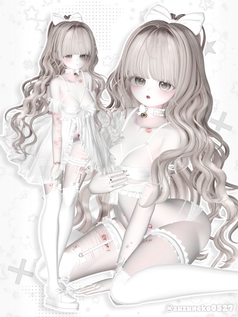 【9アバター対応】 Lovely Wavy Hair💗