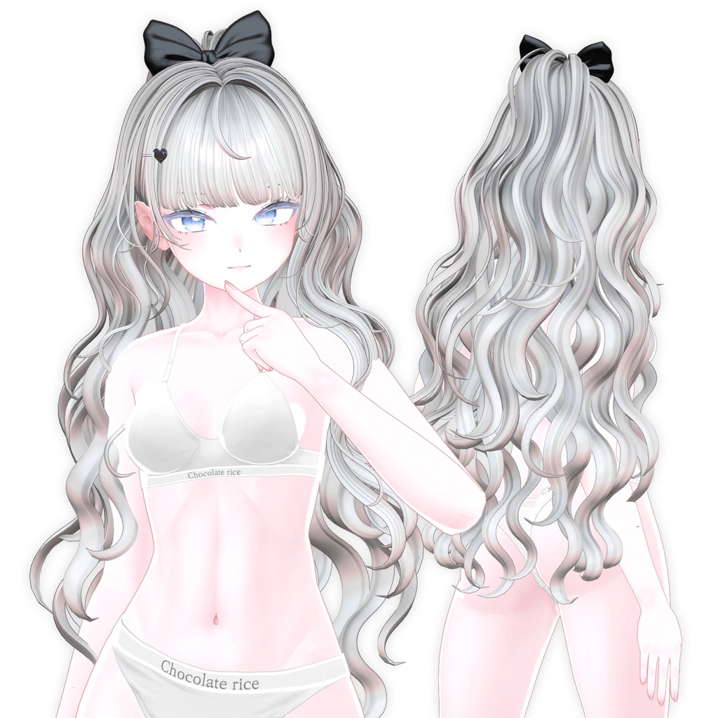 【9アバター対応】 Lovely Wavy Hair💗