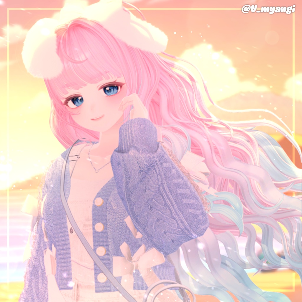 【9アバター対応】 Lovely Wavy Hair💗