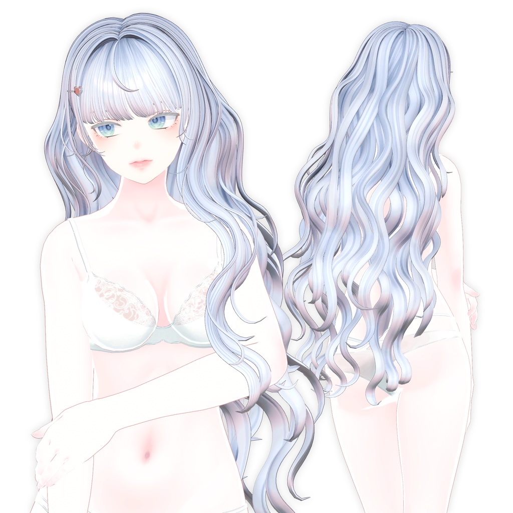 【9アバター対応】 Lovely Wavy Hair💗