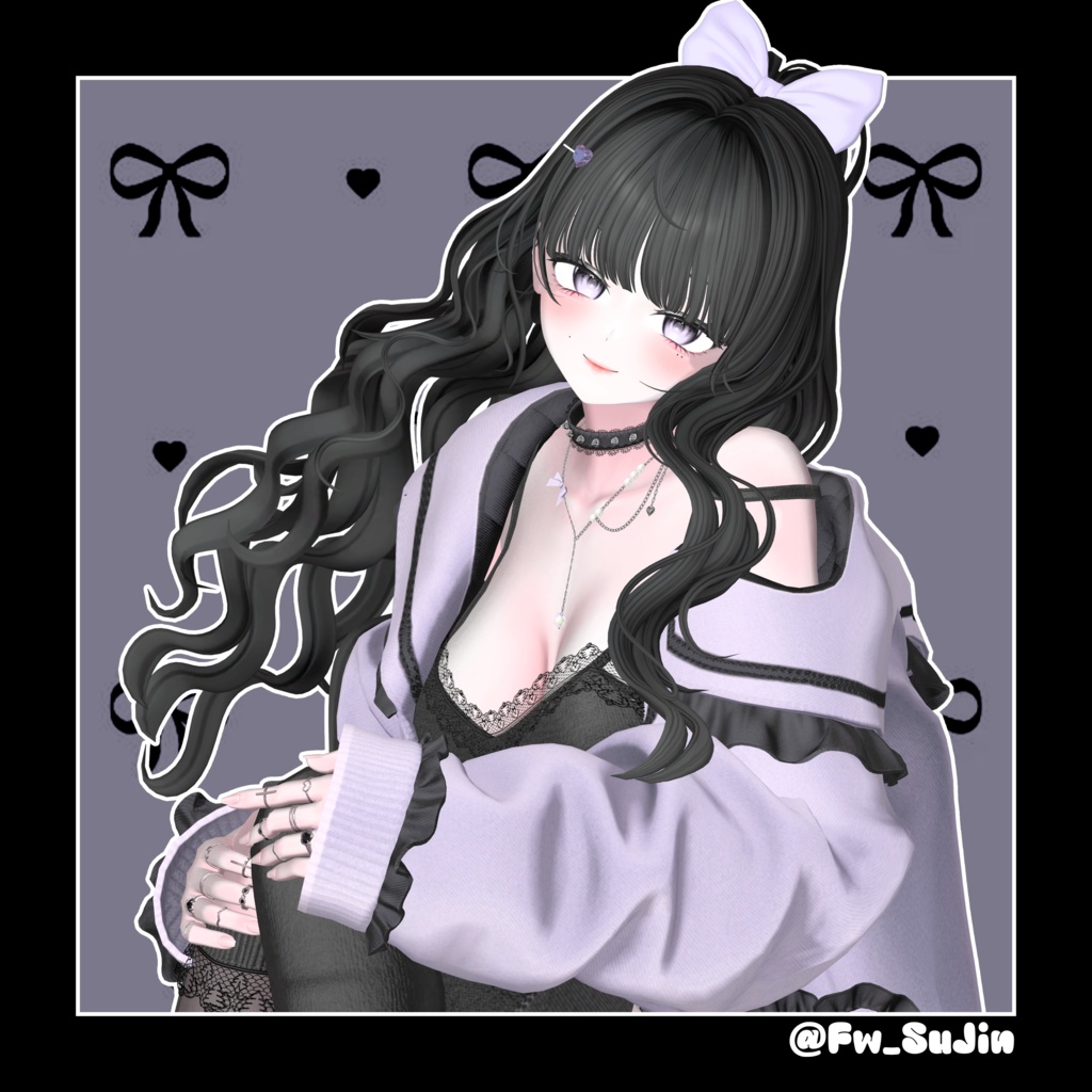 【9アバター対応】 Lovely Wavy Hair💗