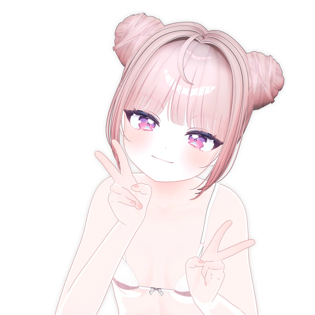 【8アバター対応】 Kitty Cat Buns🐾