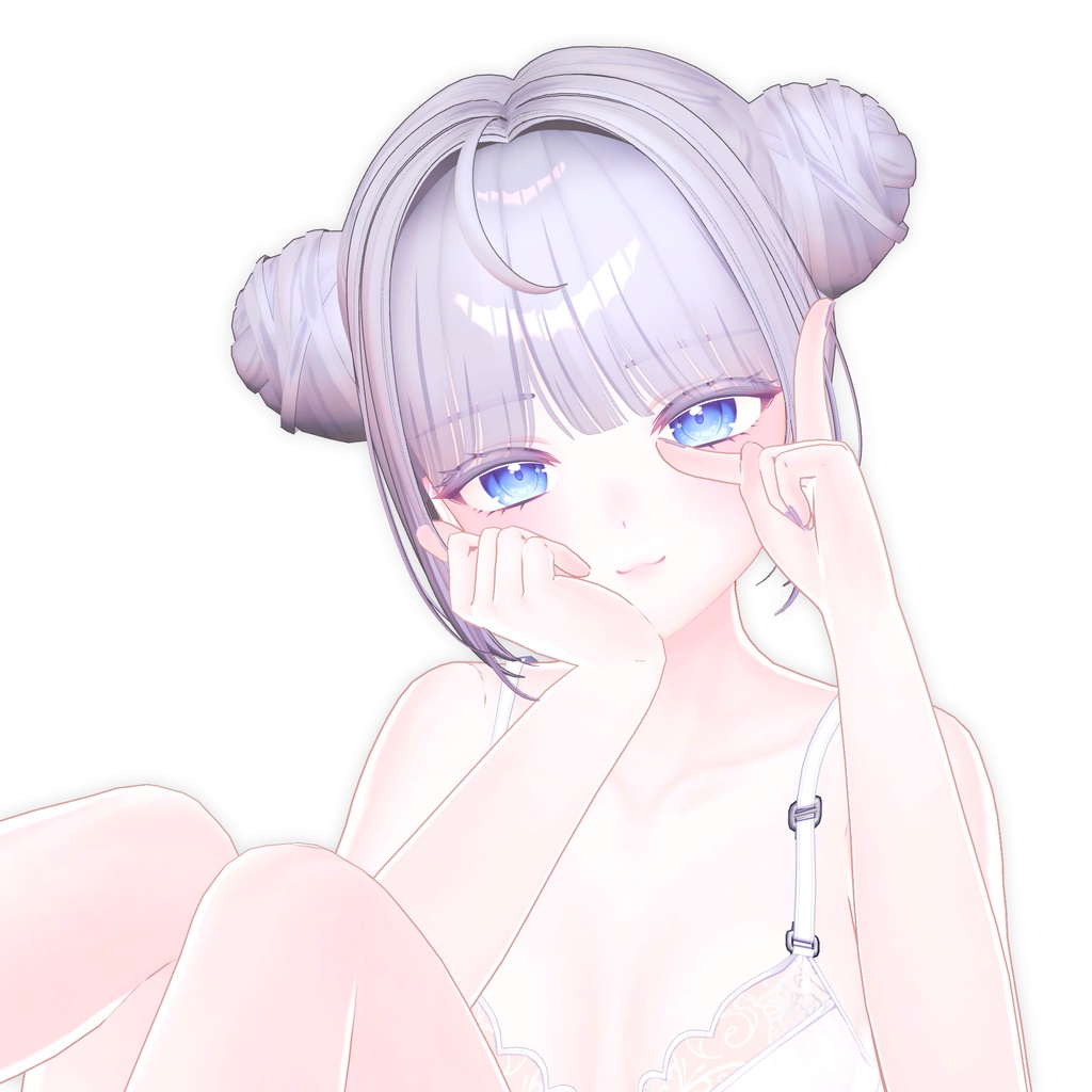 【8アバター対応】 Kitty Cat Buns🐾