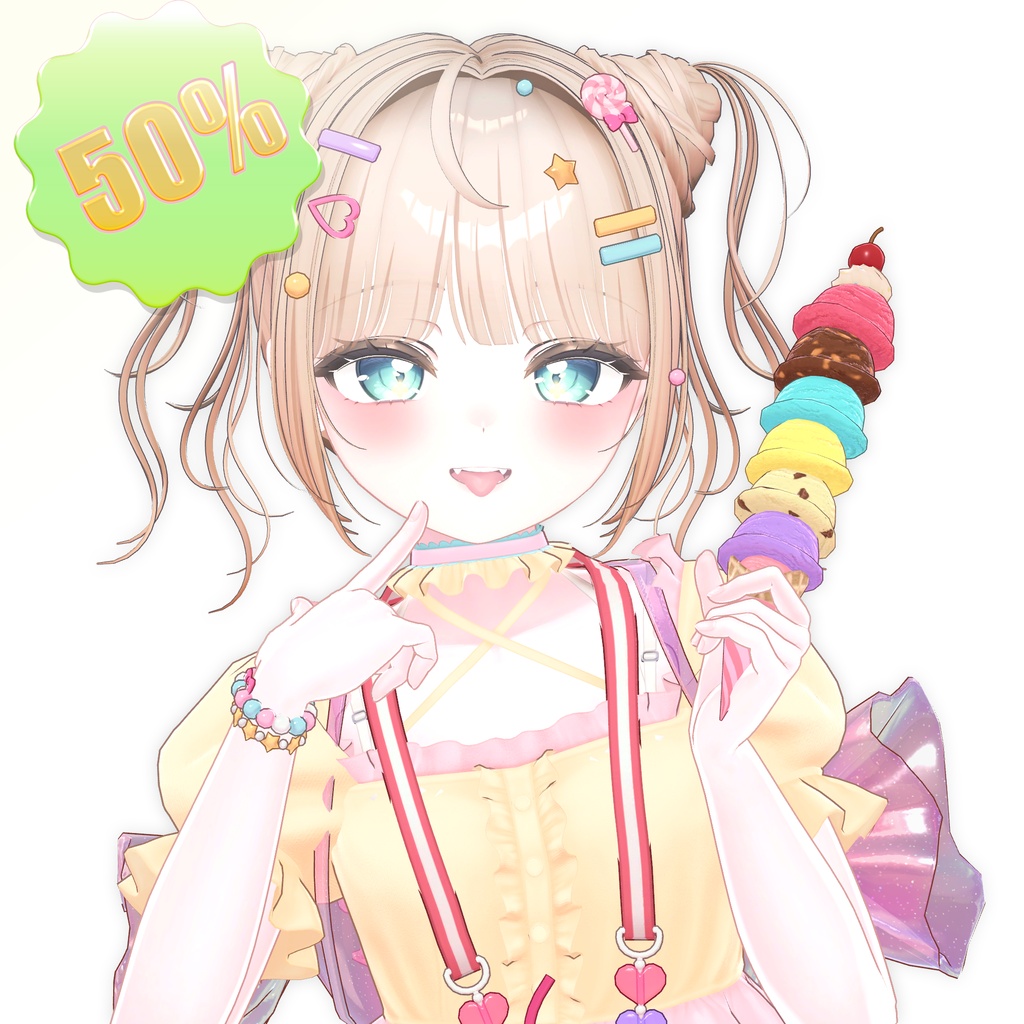 ✨10k Follower SALE✨【8アバター対応】 Kitty Cat Buns🐾
