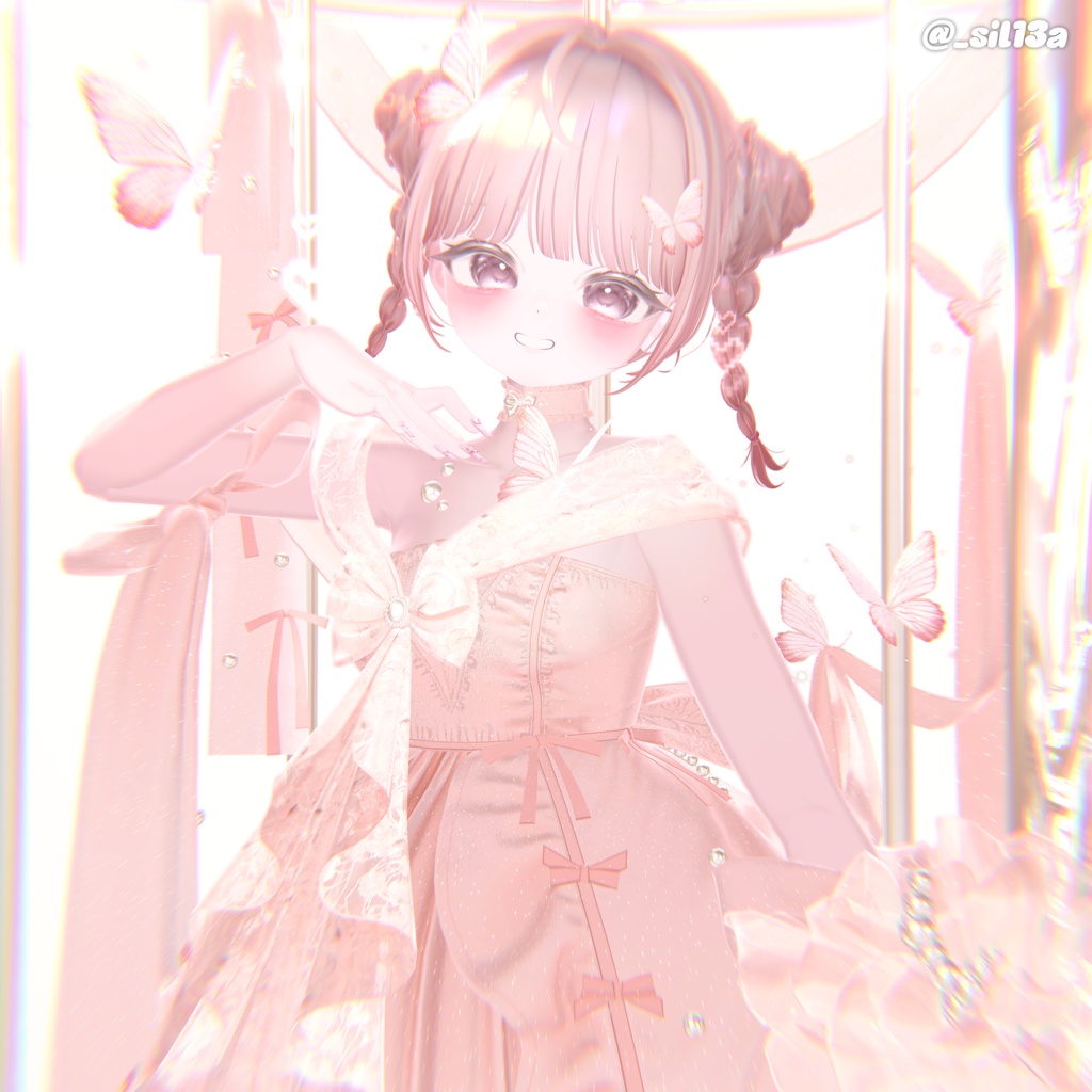 【8アバター対応】 Kitty Cat Buns🐾