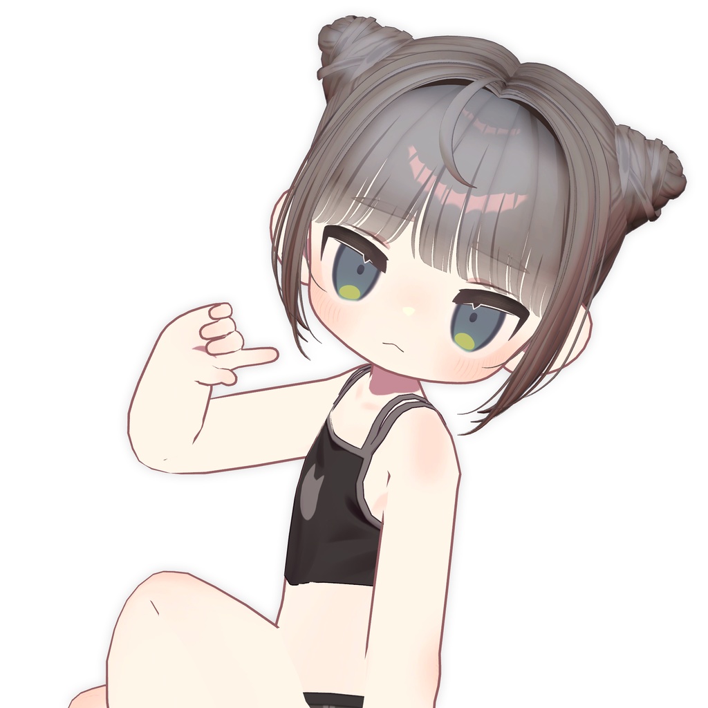 【8アバター対応】 Kitty Cat Buns🐾