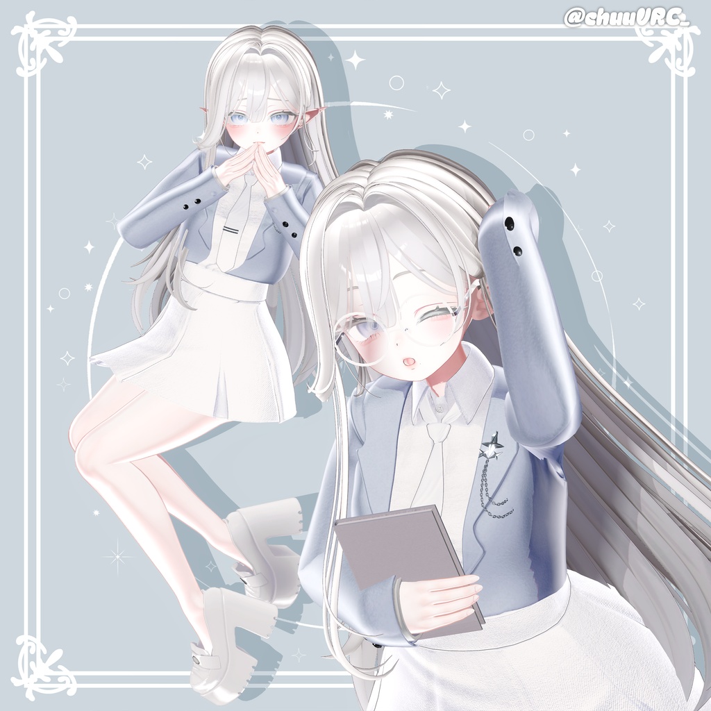 【9アバター対応】 Otome Hair