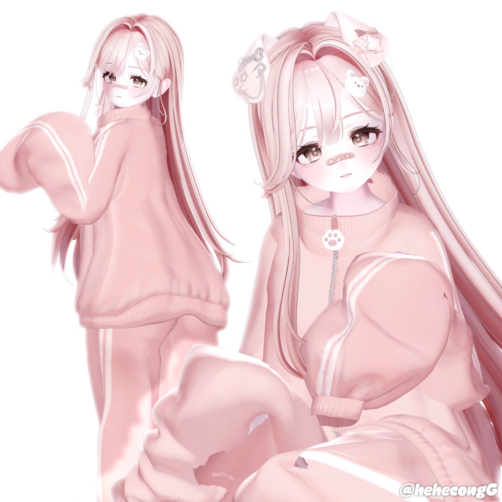 【9アバター対応】 Otome Hair