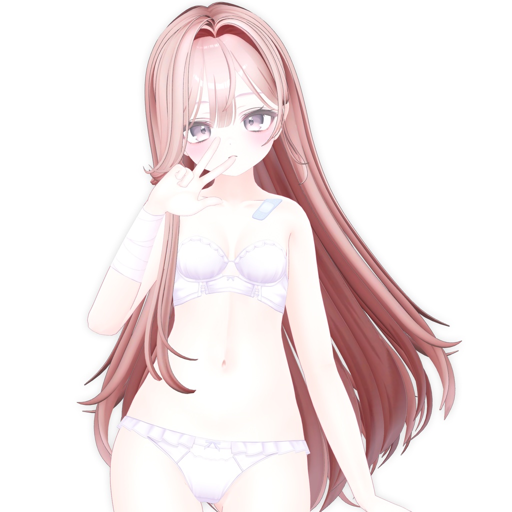 【9アバター対応】 Otome Hair