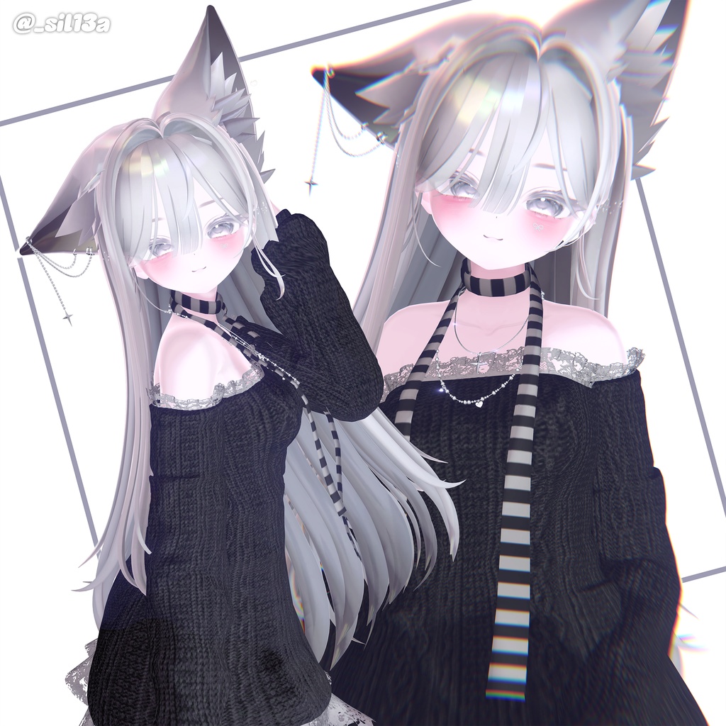 【9アバター対応】 Otome Hair