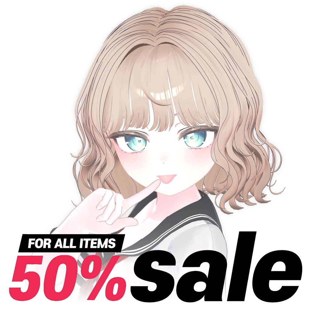 ⬪5000Follower SALE 50% OFF⬪ 【9アバター対応】 Pudoru Bob