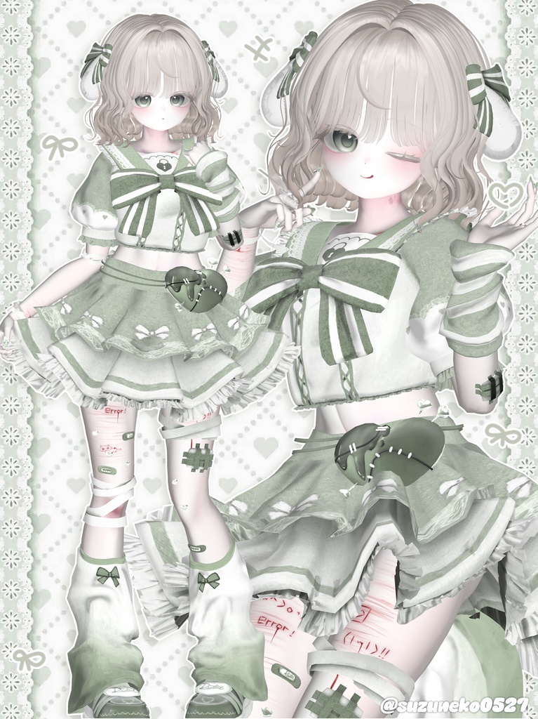 【9アバター対応】 Pudoru Bob