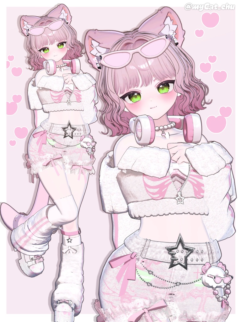 【9アバター対応】 Pudoru Bob