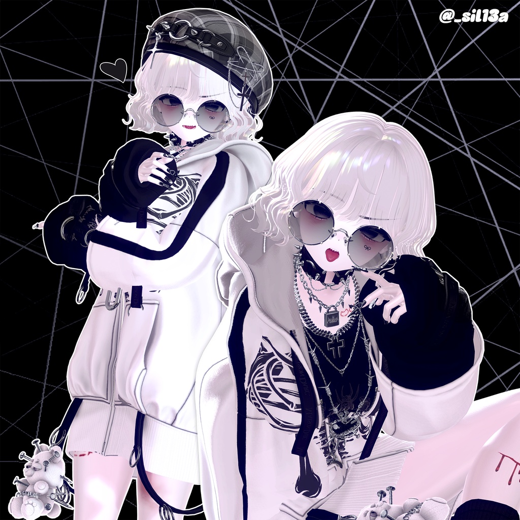 【9アバター対応】 Pudoru Bob