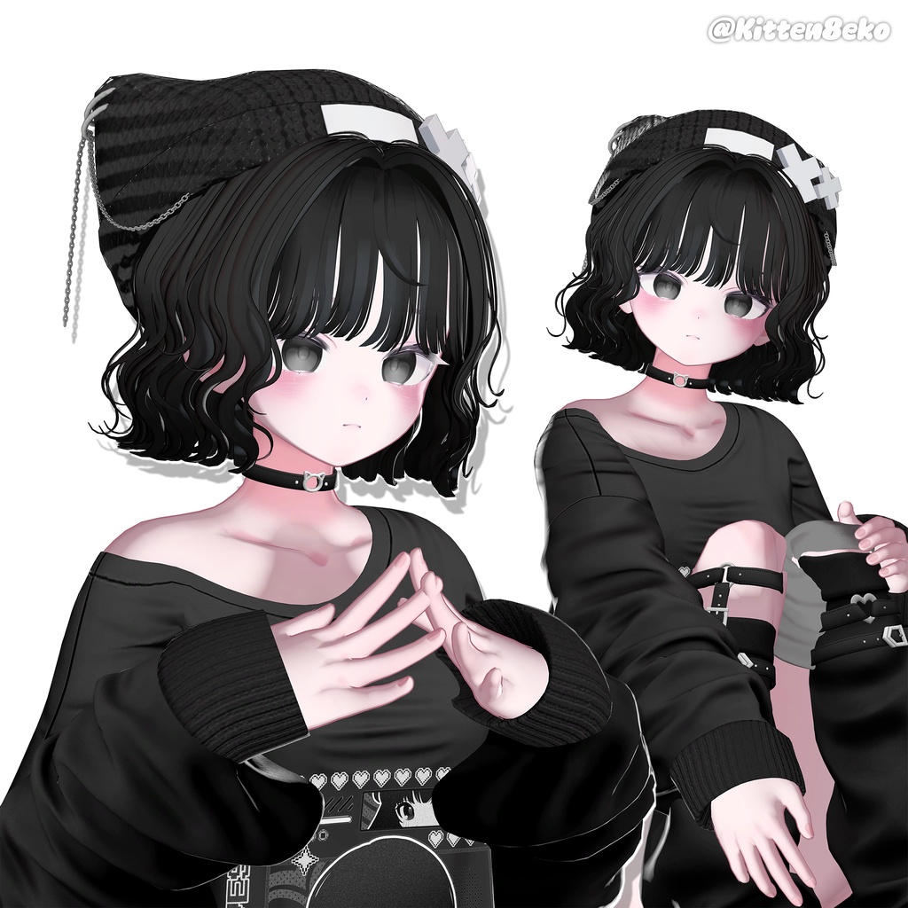 【9アバター対応】 Pudoru Bob