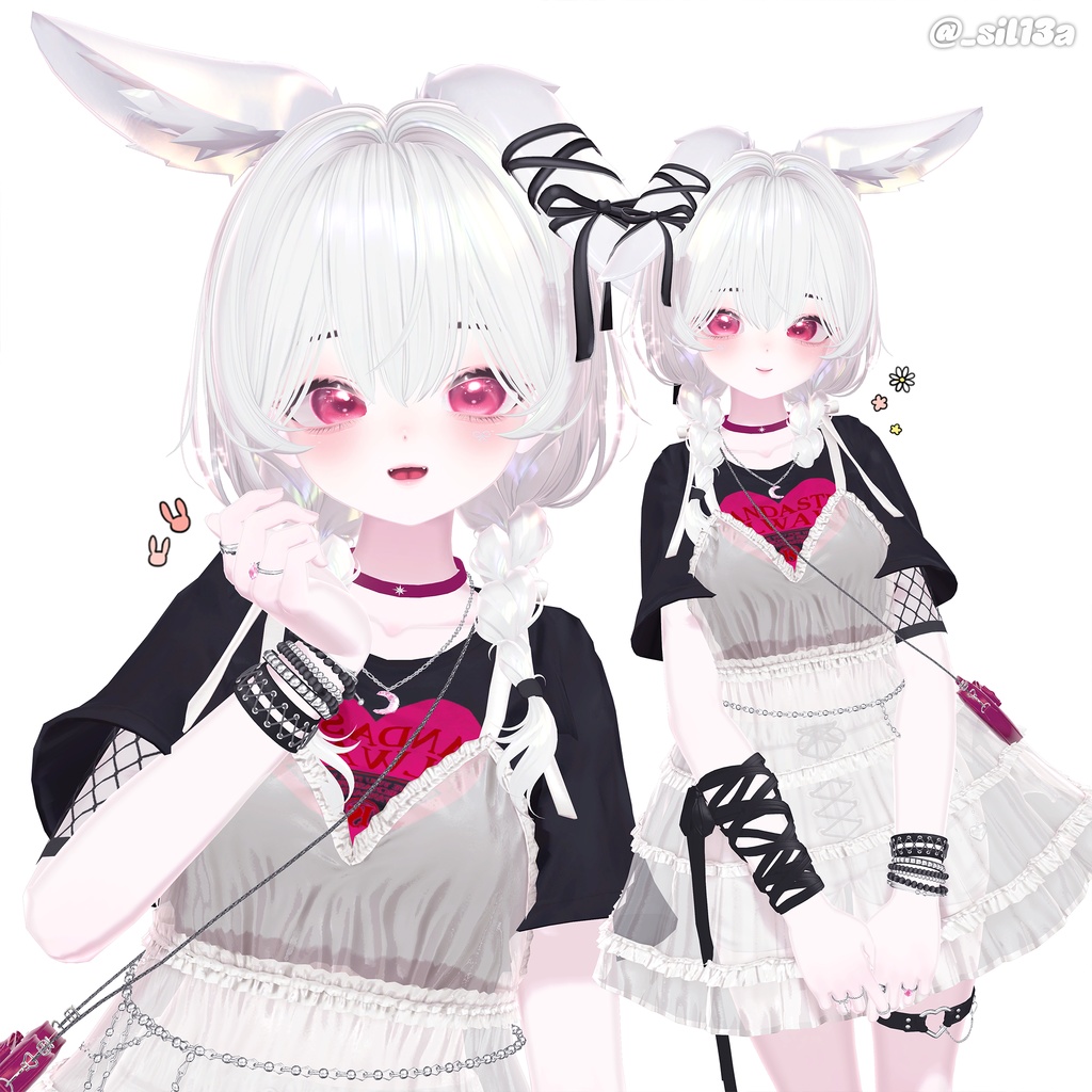 【12アバター対応】 Mofu Braid Hair