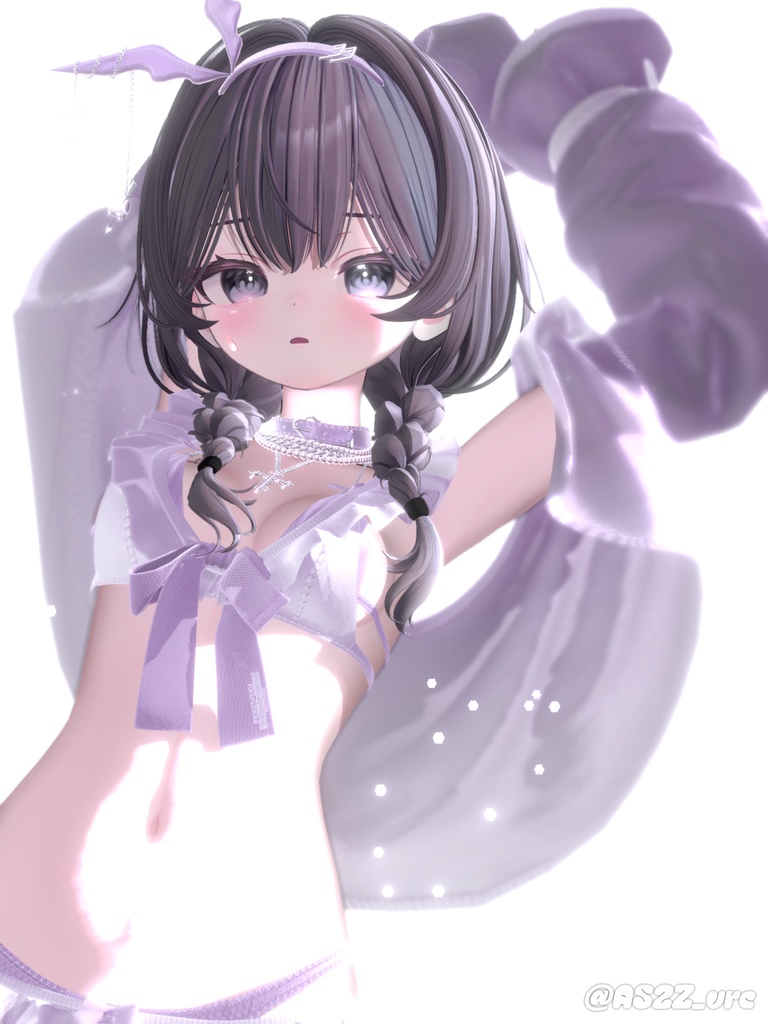 【12アバター対応】 Mofu Braid Hair