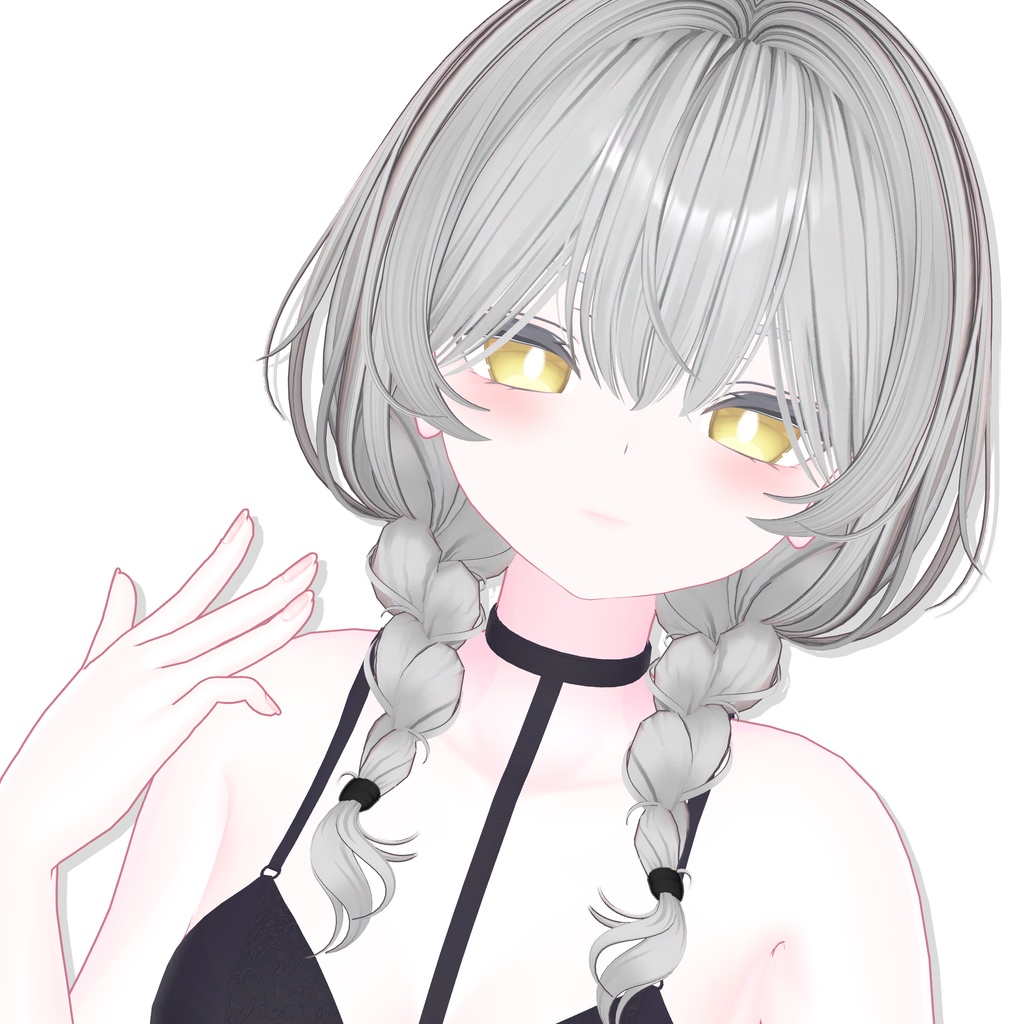 【12アバター対応】 Mofu Braid Hair