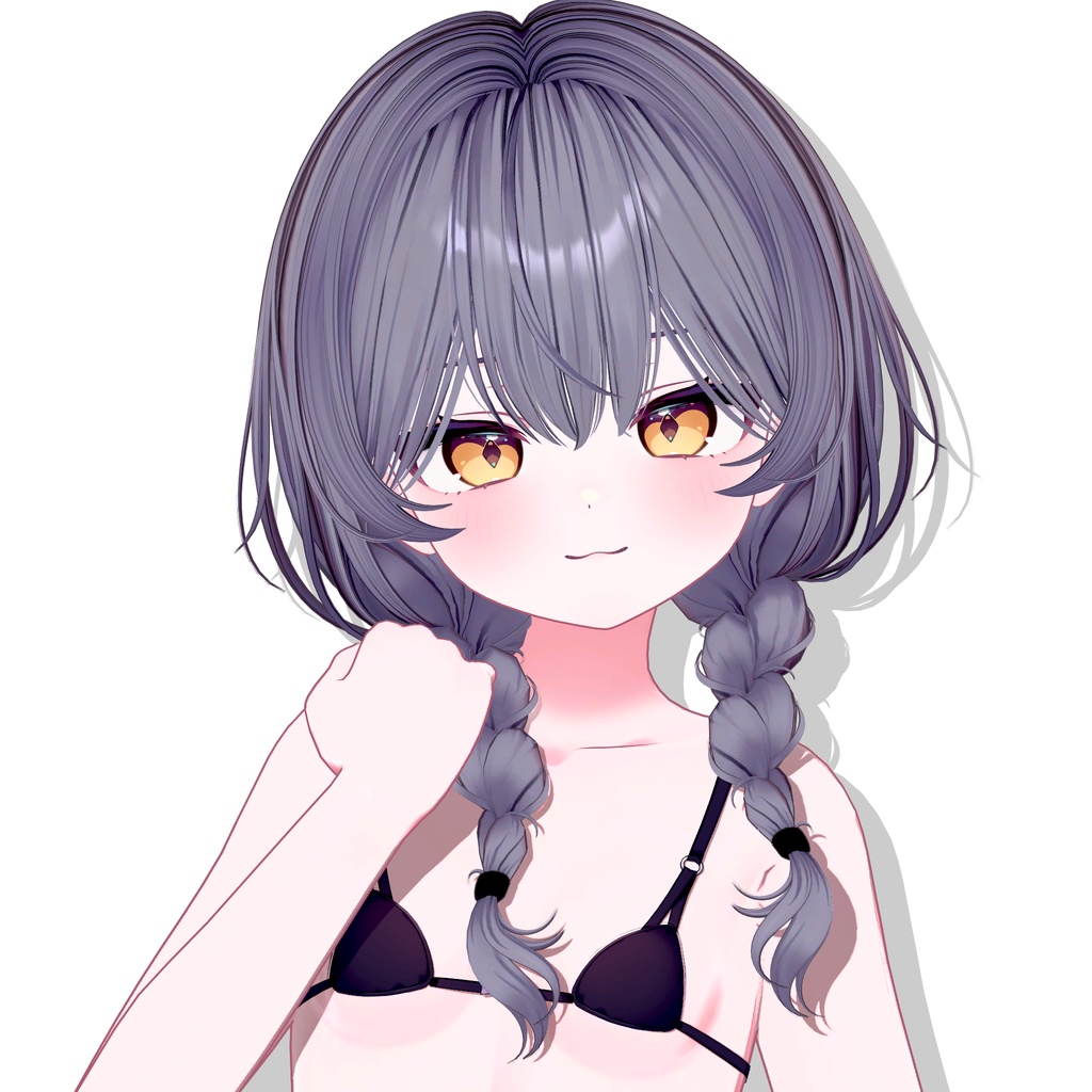 【12アバター対応】 Mofu Braid Hair