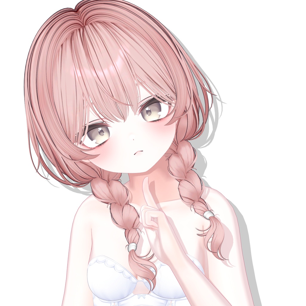 【12アバター対応】 Mofu Braid Hair
