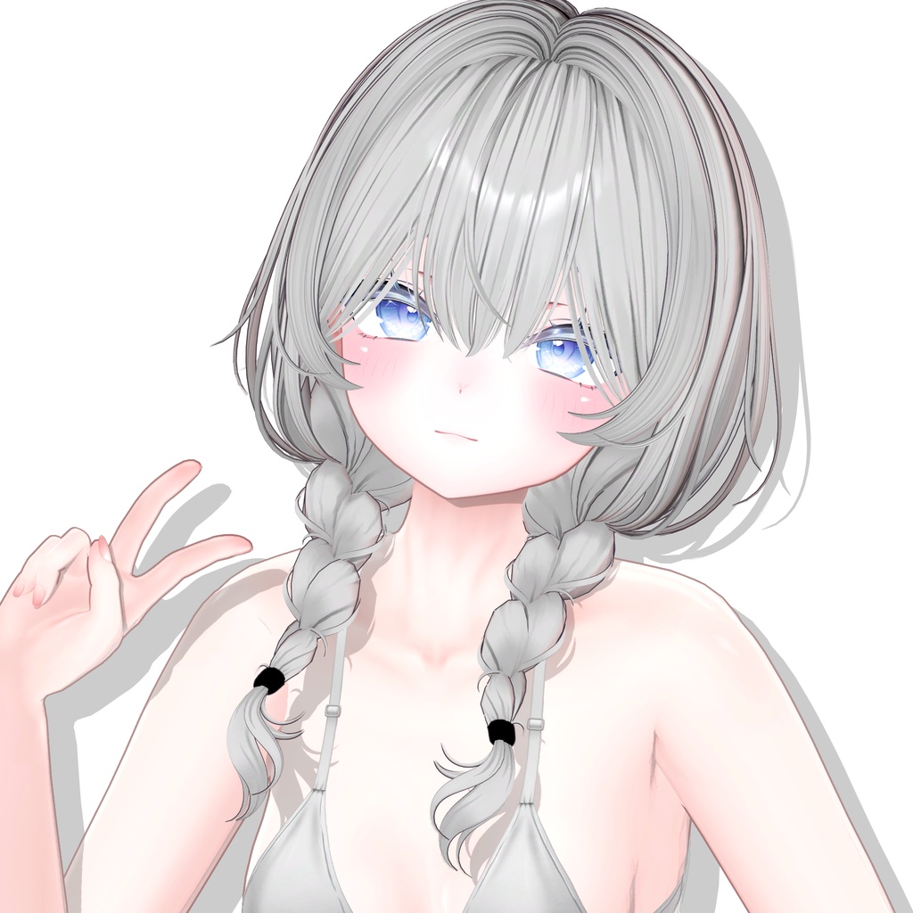 【12アバター対応】 Mofu Braid Hair