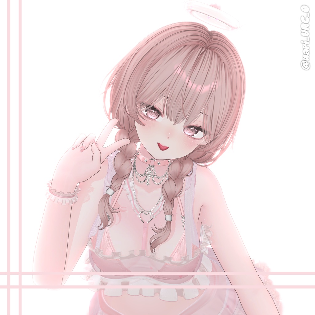 【12アバター対応】 Mofu Braid Hair