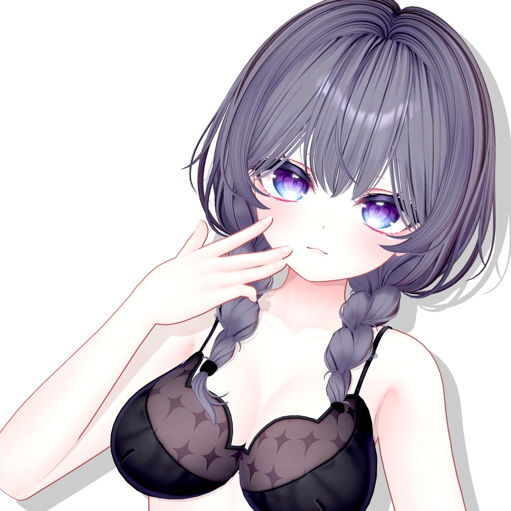 【12アバター対応】 Mofu Braid Hair