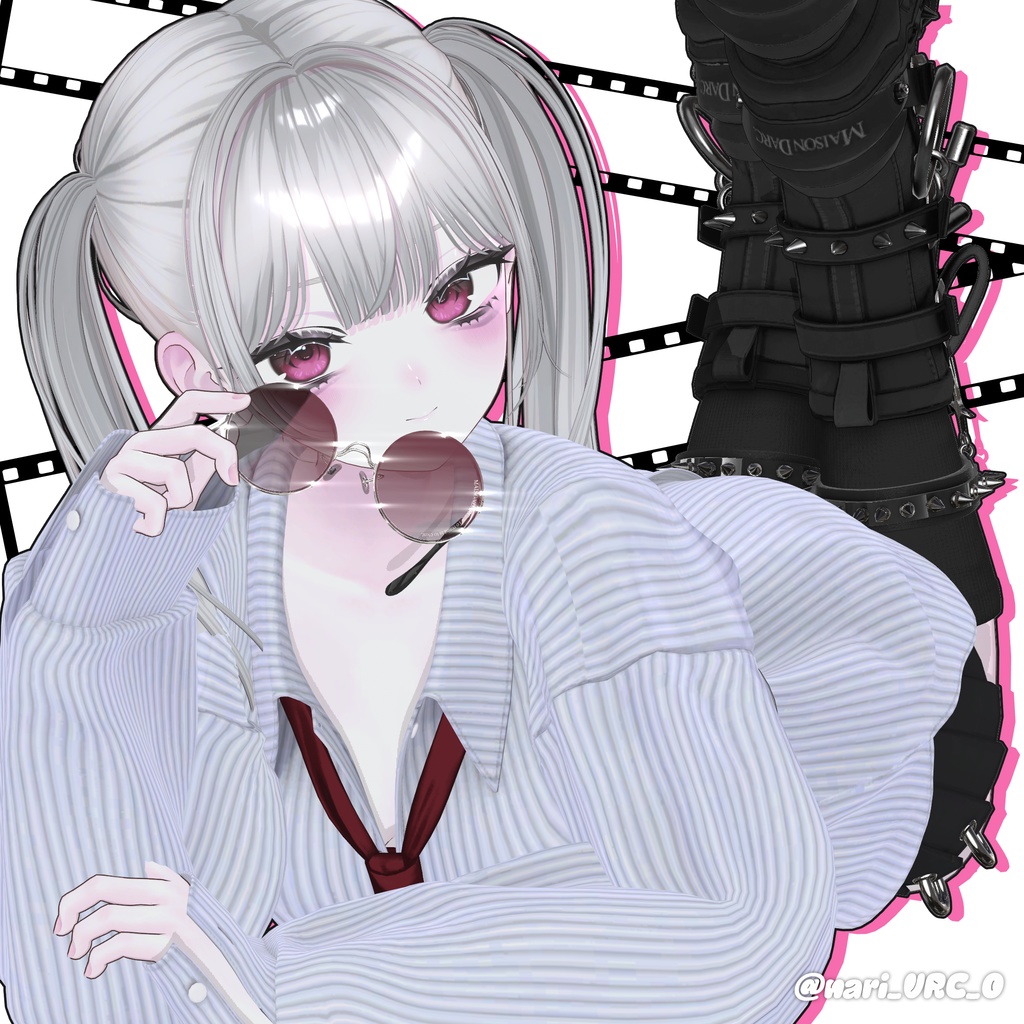 【12アバター対応】 2way Tereru Hair